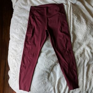 Girlfriend Collective Topanga bra in MULBERRY XL